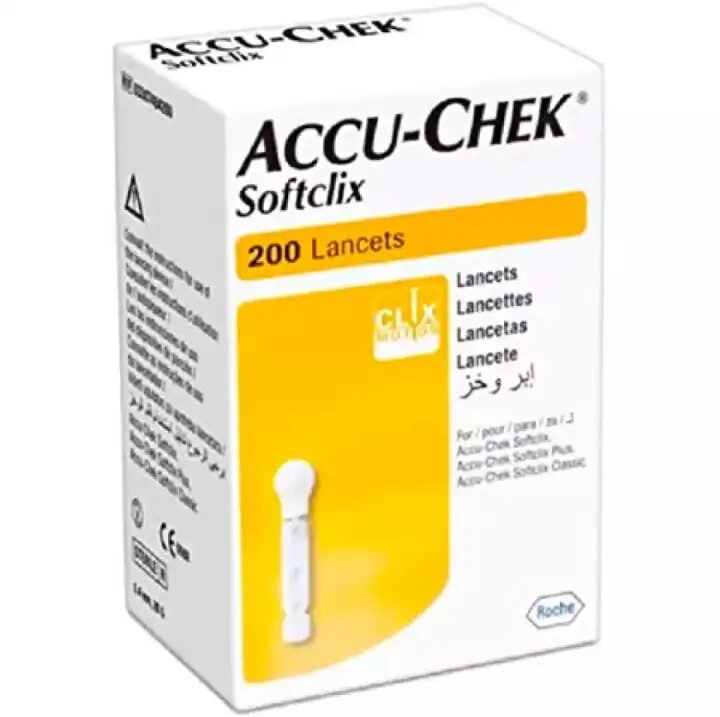 ACCU-CARE SOFTCLICK LANCETS 200S