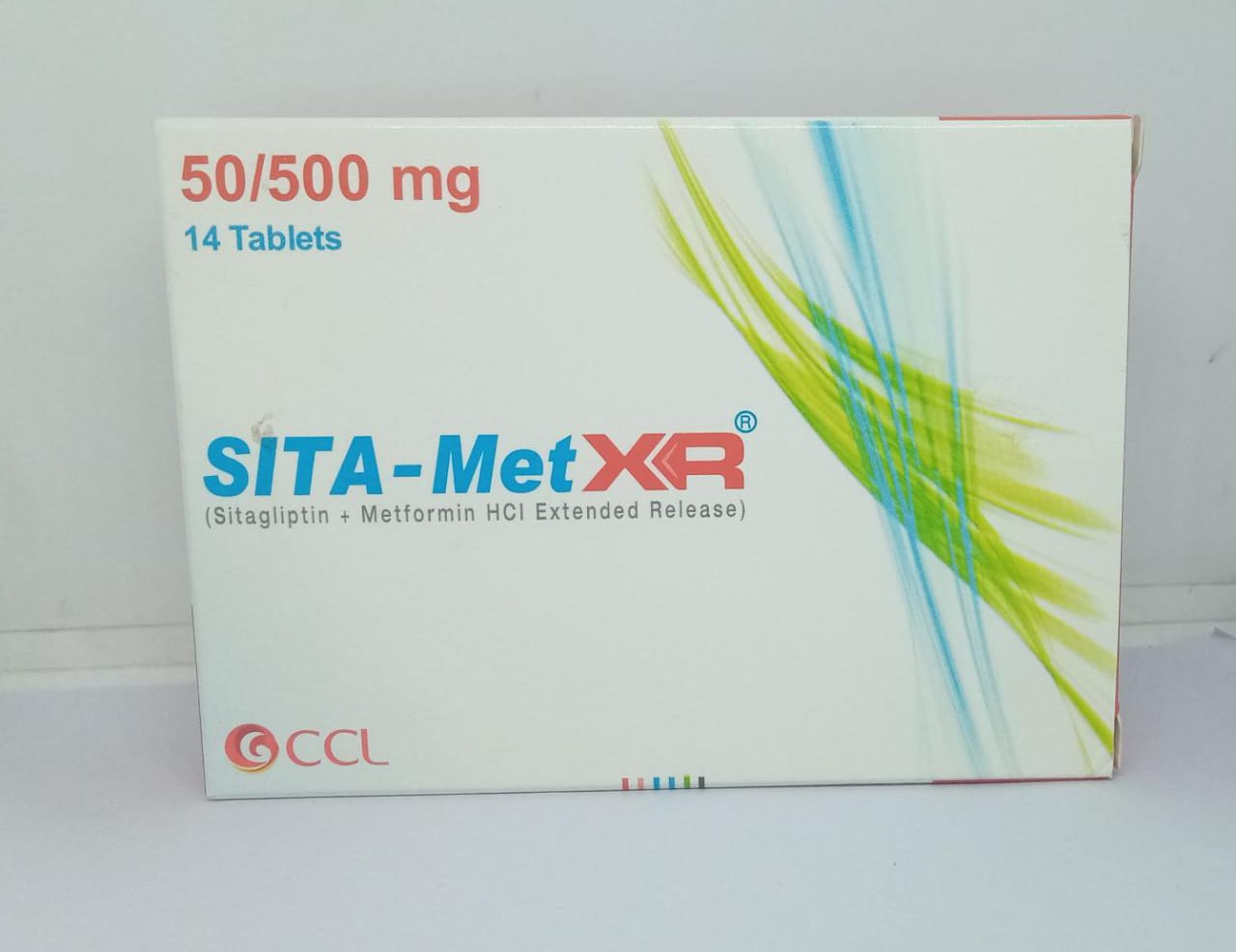 SITA-MET XR 50/500MG TAB 7x2