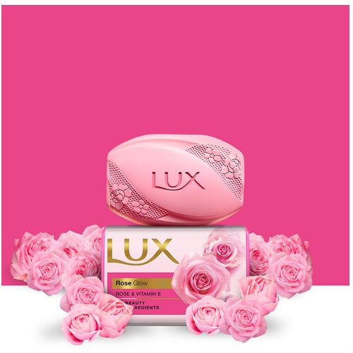 LUX PINK ROSE GLOW SOAP 100G