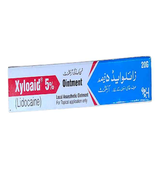 XYLOAID 5% OINT 20 GM 1'S