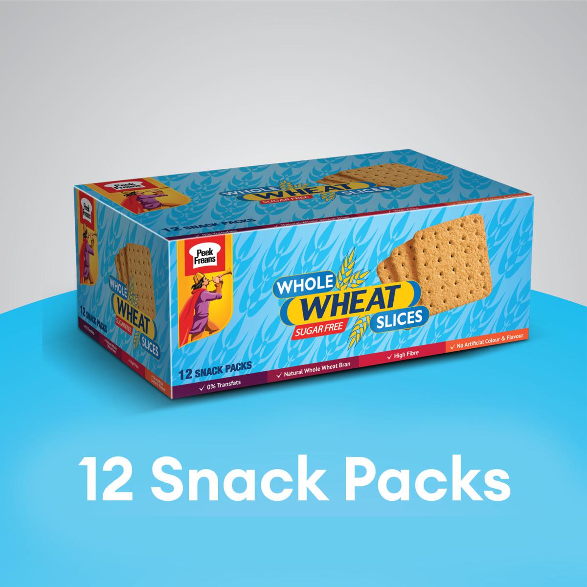 WHOLE WHEAT (SUGARFREE) - Snack Pack