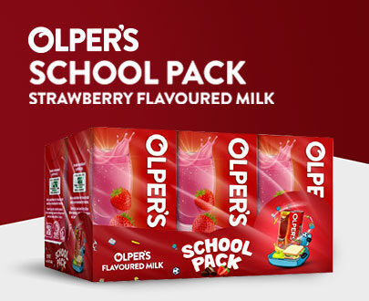 Olpers Flavored Milk 110ml STRAWBERRY  School Pack Weekly Bundle 6PCs 