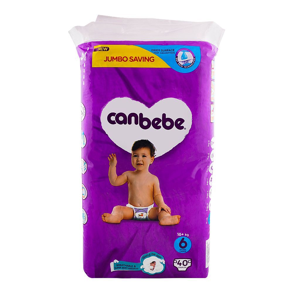 CANBEBE DIAPERS #6 40S