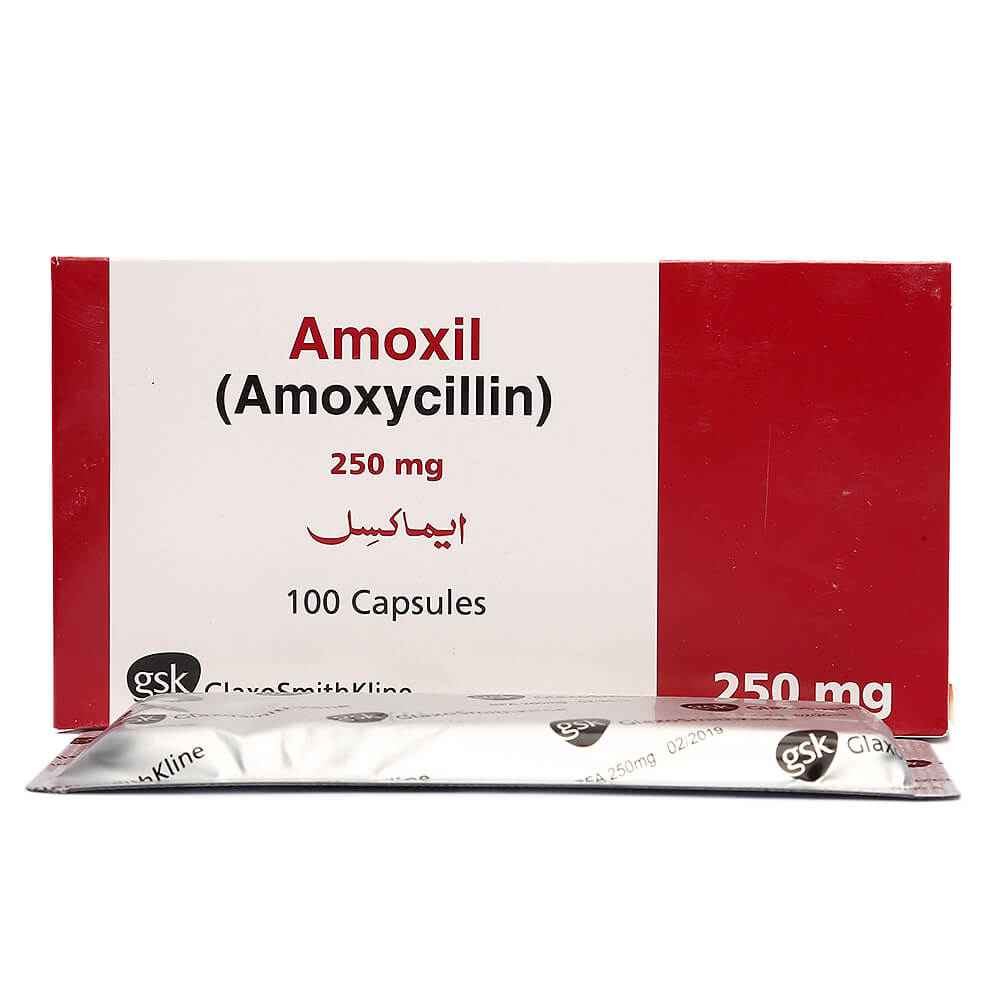 AMOXIL 250mg CAP 100'S