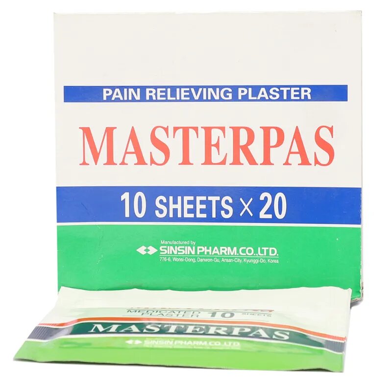 MASTERPAS PLASTER 10X1'S