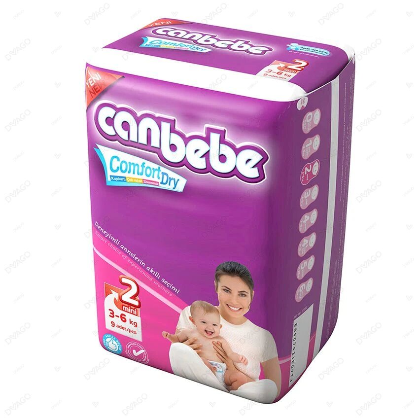 CANBEBE DIAPERS #2 MINI 70S 