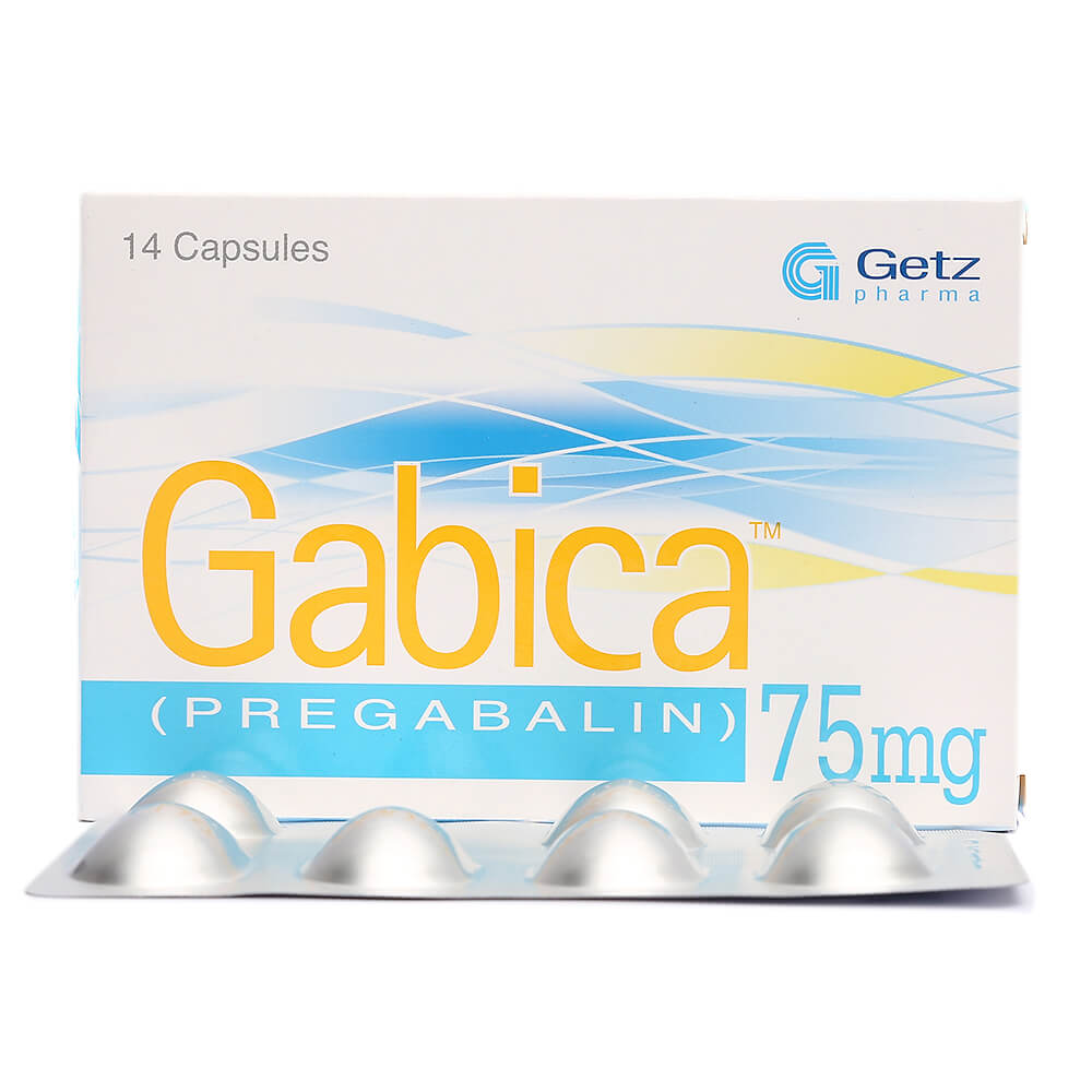 GABICA CAP 75MG 7X2