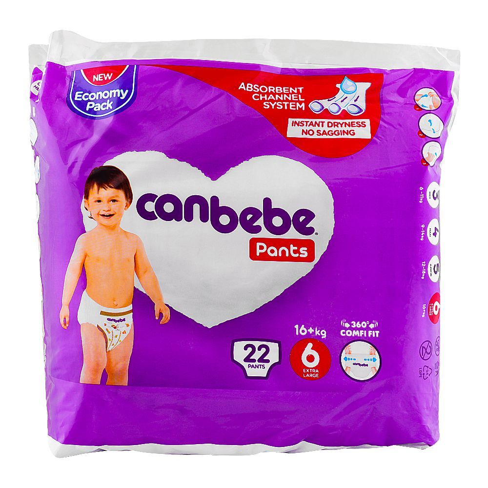 CANBEBE DIAPERS PANTS  #6 22S 