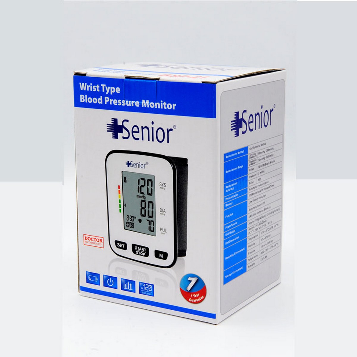SEN BSP-21-Senior Wrist Blood Pressure Monitor (Arm Type)