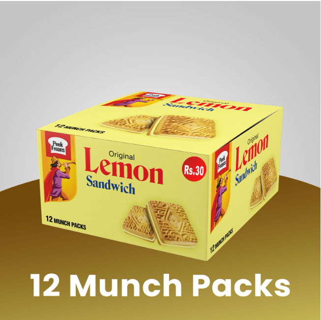 Lemon Sandwich Munch Pack 12S 