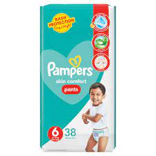 PAMPERS PAINTS #6 38'S