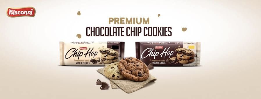 BISCONNI CHIP HOP CHOCOLATE COOKIES 