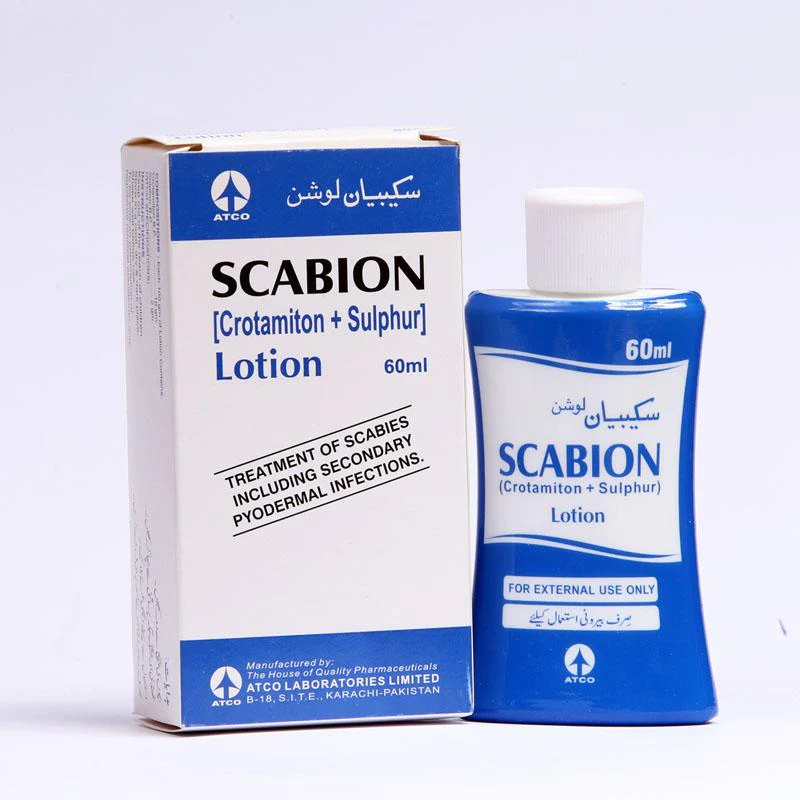 SCABION LOTION 60ML 1'S