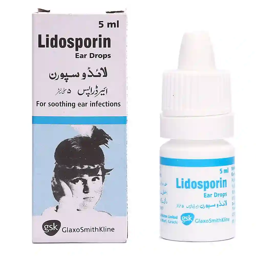 LIDOSPORIN EAR DROP 5ML 1'S