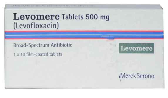 LEVOMERC TAB 500 MG 10S