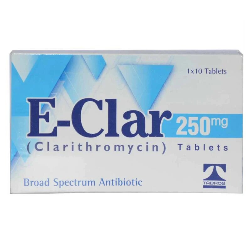 E-CLAR TAB 250MG 10'S