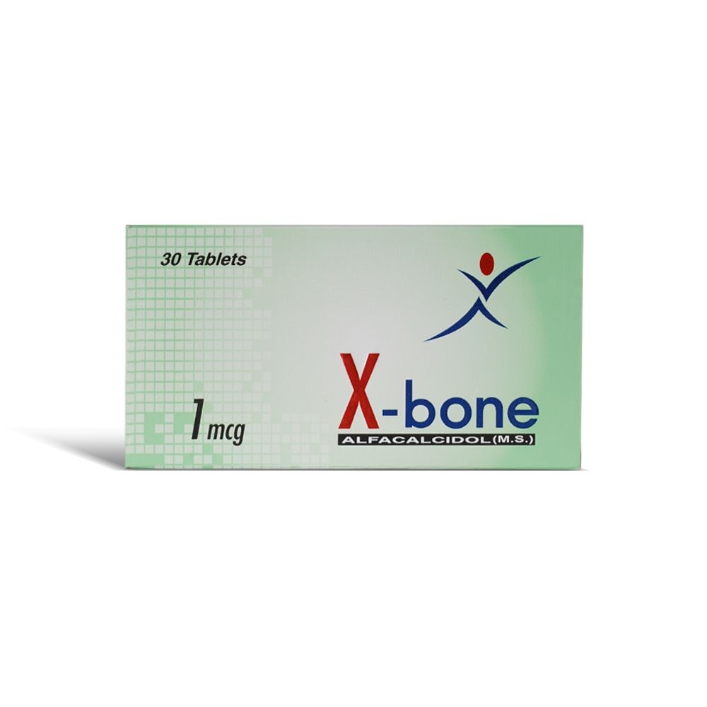 X-BONE 1 MCG TAB 10X3