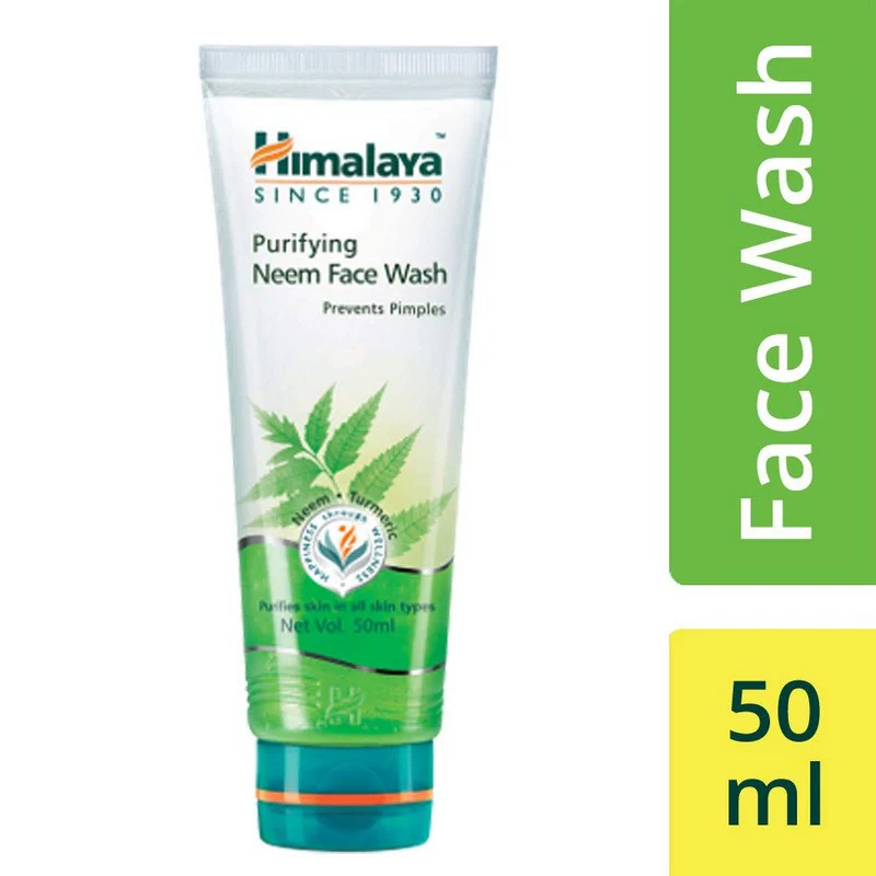 HIMALAYA NEEM FACE WASH 50ML