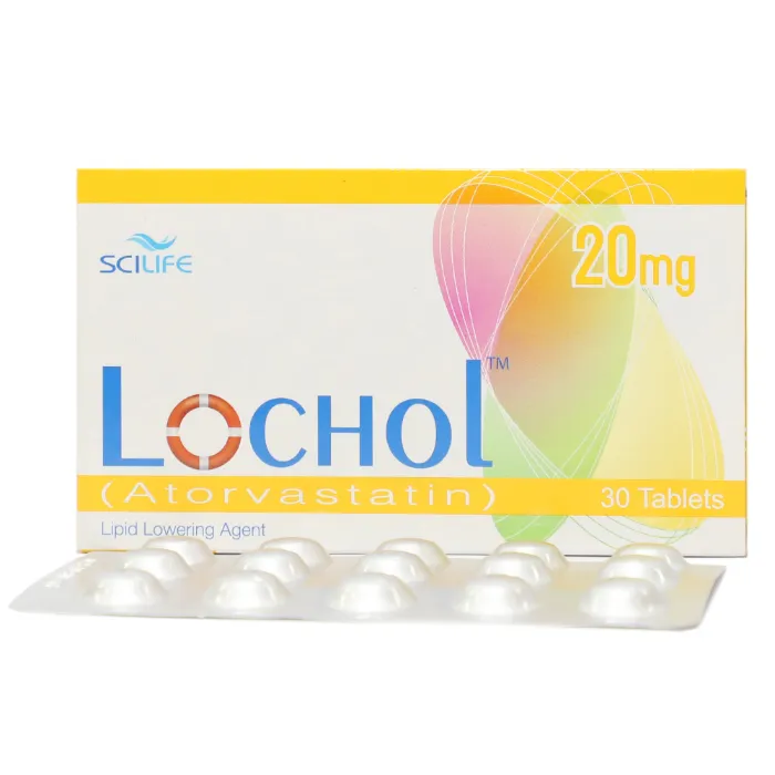 LOCHOL 20MG TAB 30S