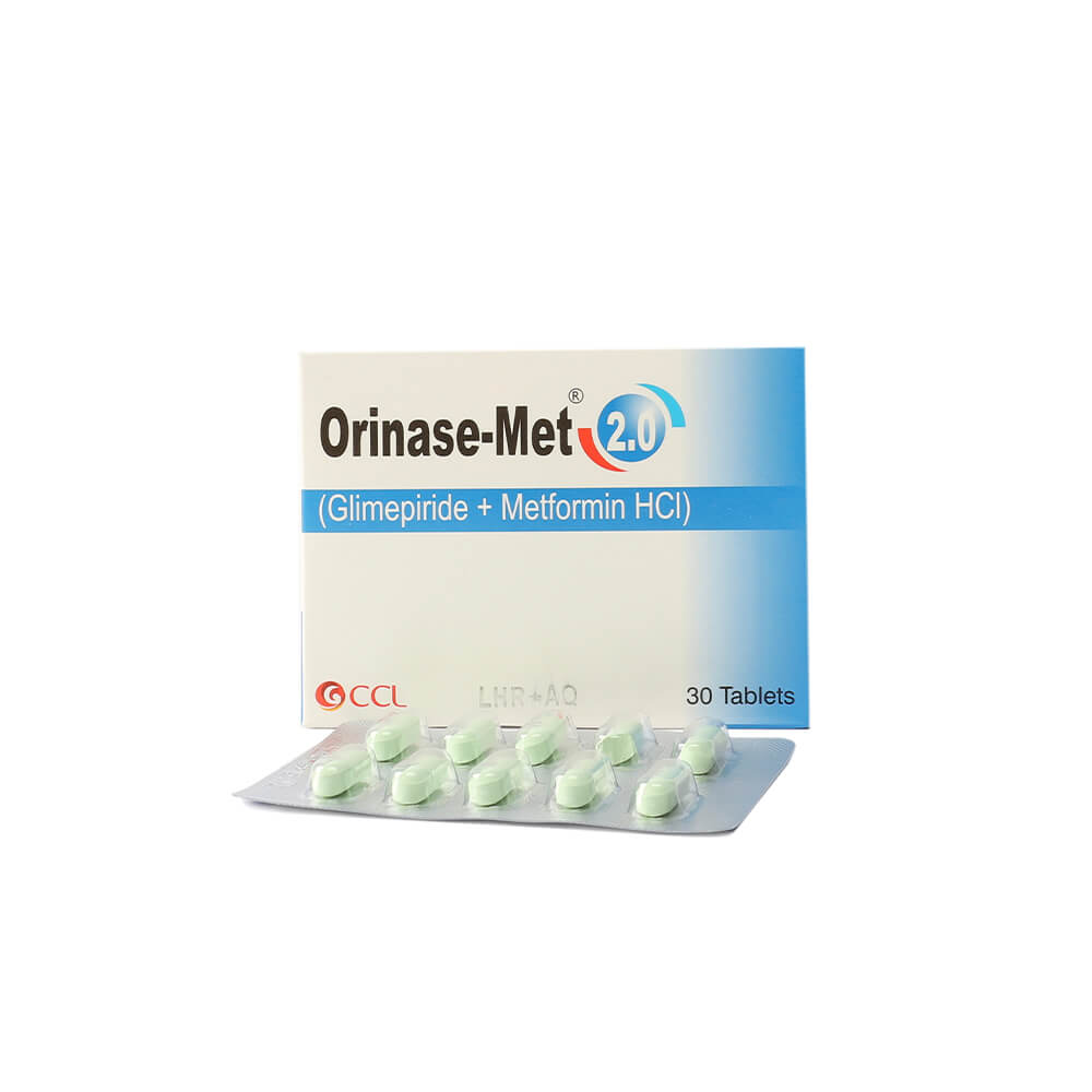 ORINASE-MET TAB 2/500 MG 10x3