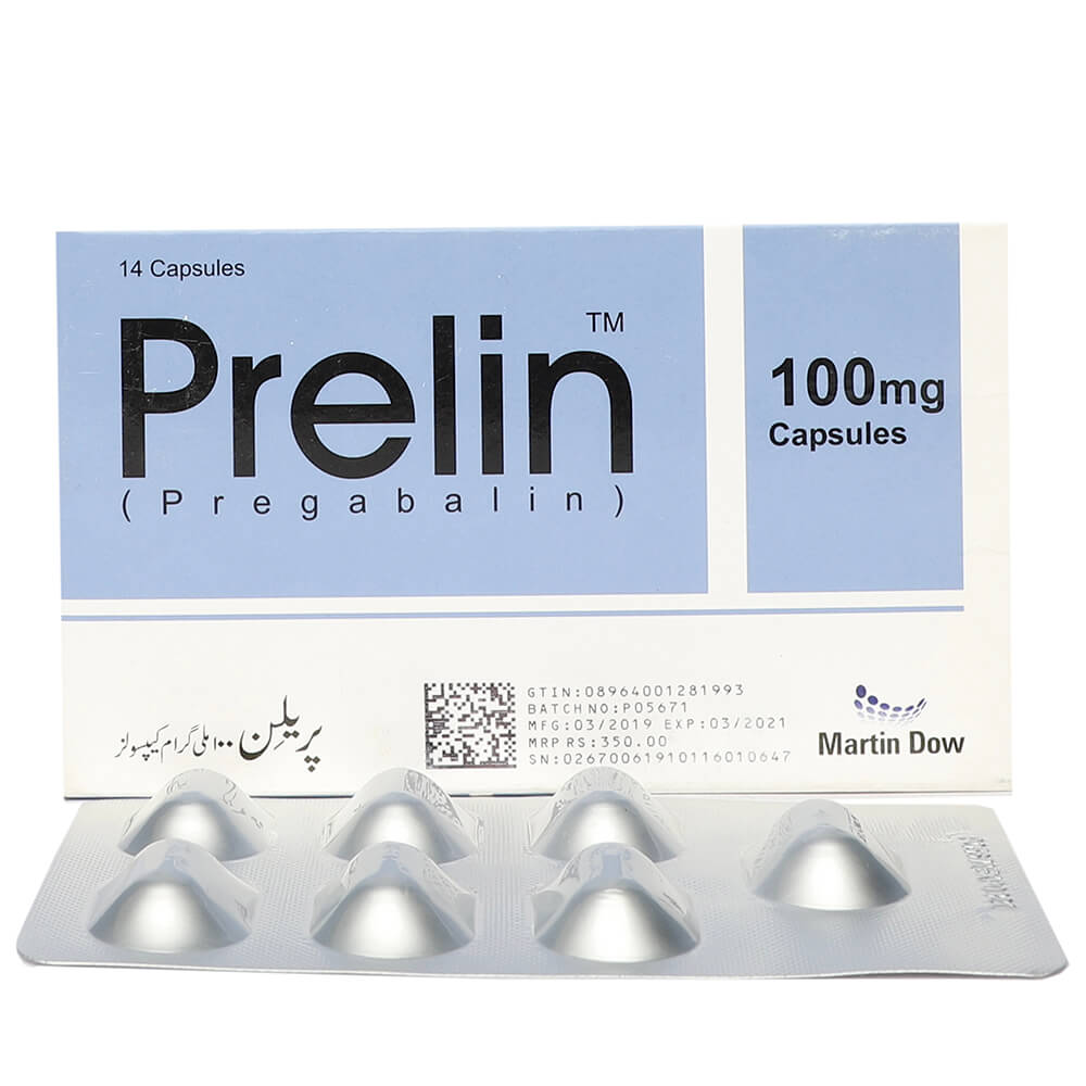 PRELIN 100MG 1x14