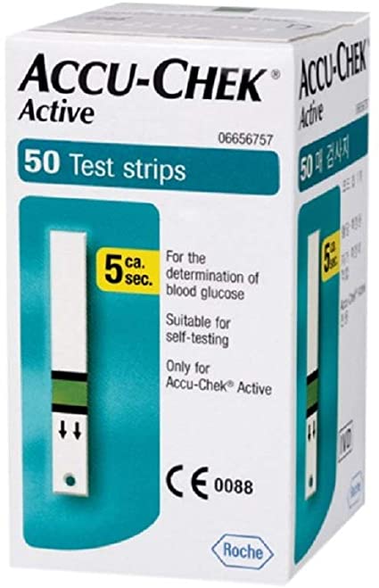 ACCU-CHEK ACTIVE STRIP 50S