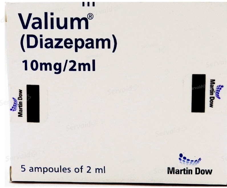 VALIUM 2ML INJ 1x5