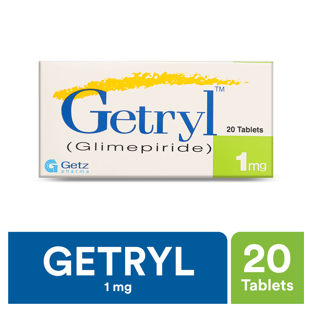 GETRYL TAB 1 MG 3X10'S