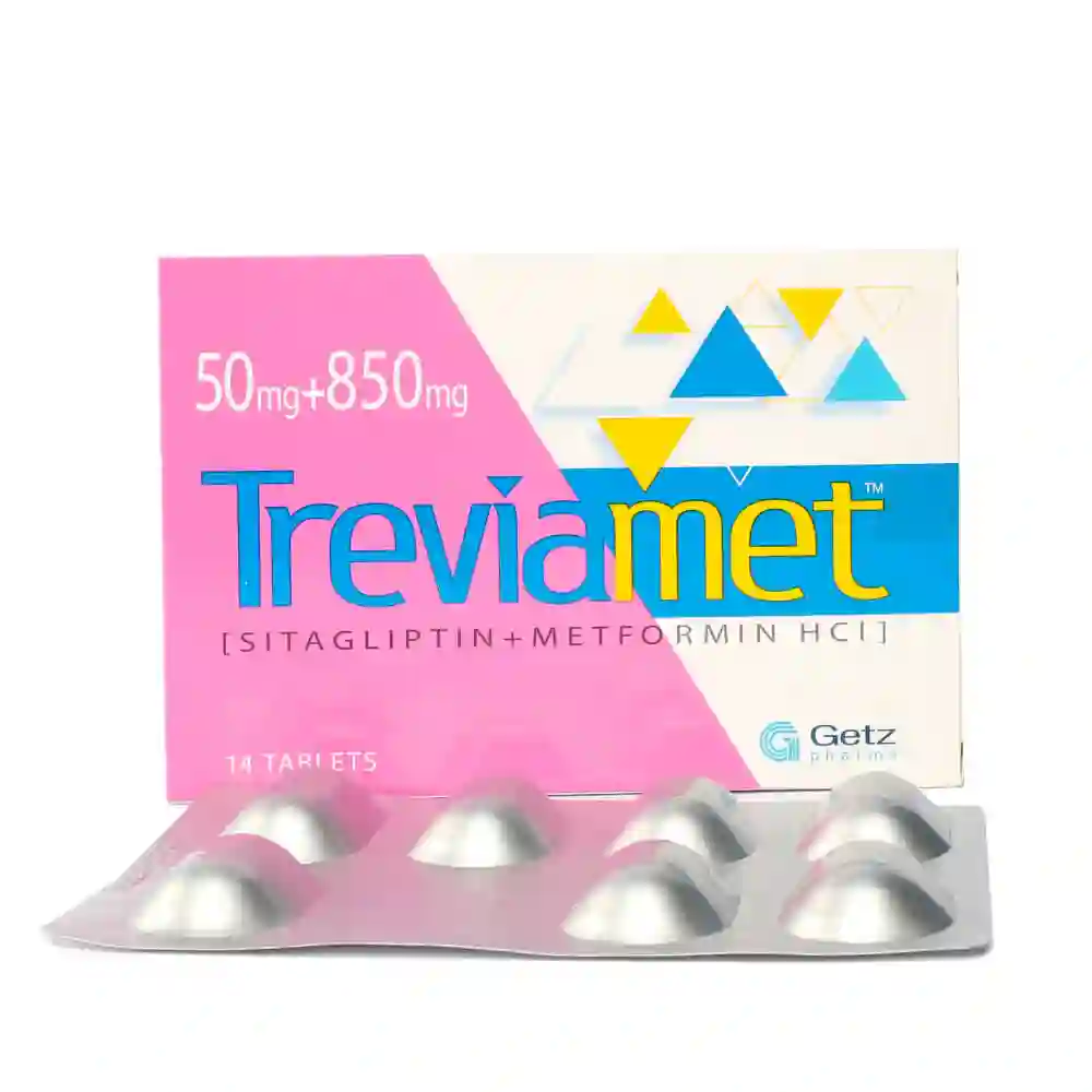 TREVIAMET 50MG/850MG TAB 7x2