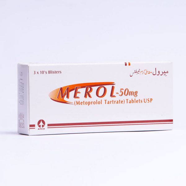 MEROL TAB 50 MG 3X10'S