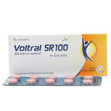 VOLTRAL TAB SR 100 MG 3X10'S