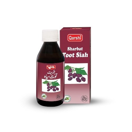 SHARBAT TOOTH SIAH QARSHI SYP 120ML