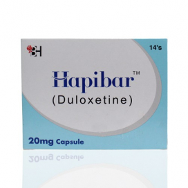 HAPIBAR 20MG CAP 14S