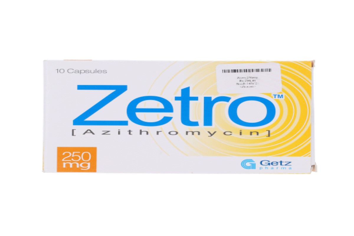 ZETRO CAP 250 MG 10'S