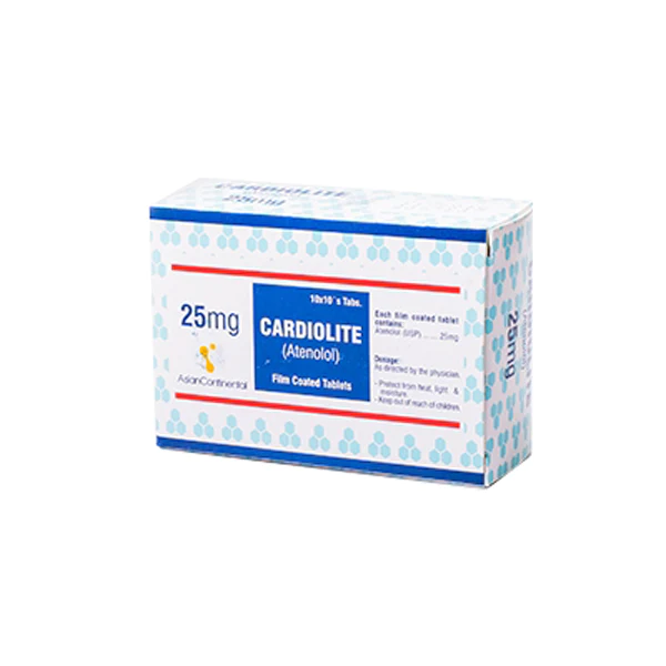 CARDIOLITE TAB 25 MG 100S