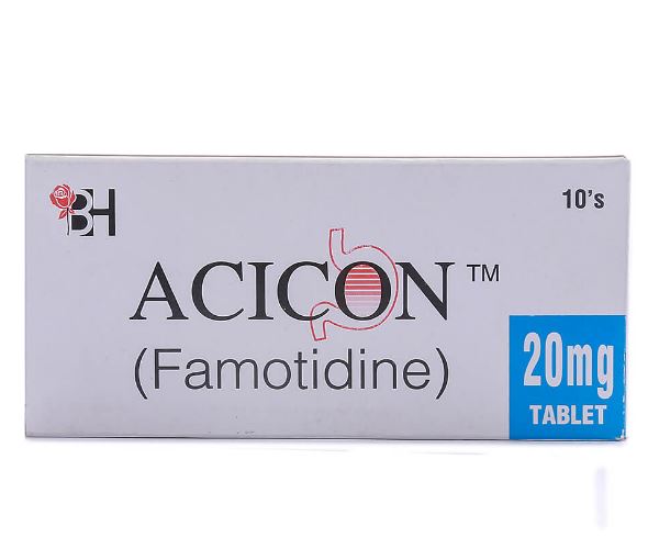 ACICON TAB 20 MG 10'S