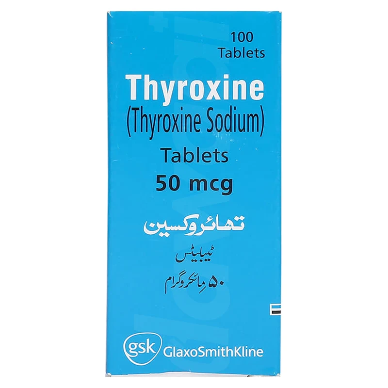 THYROXINE 50MCG TAB 100'S