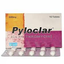 PYLOCLAR TAB 500 MG 10'S