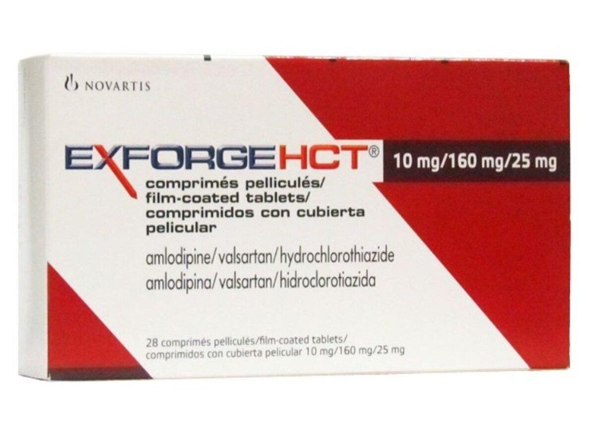 EXFORGE HCT 10MG/160MG/25MG 7X2