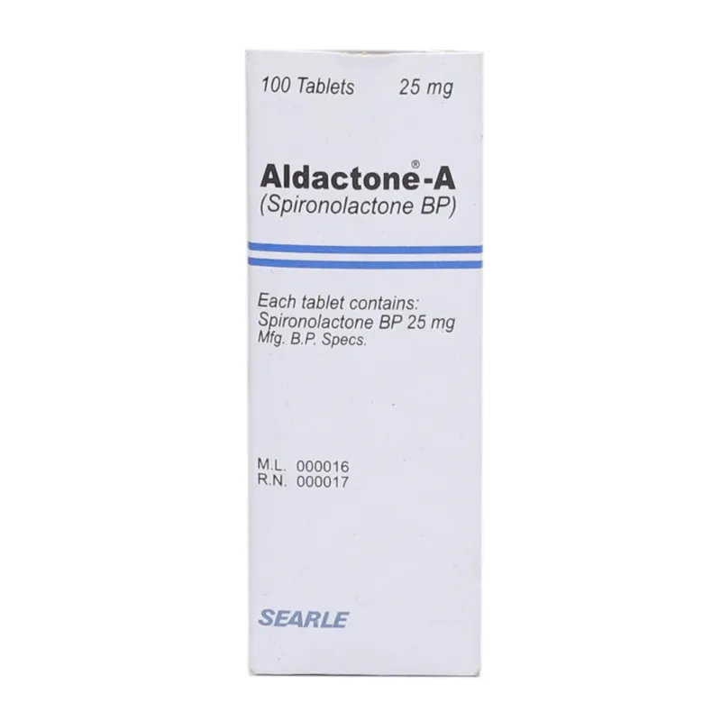 ALDACTONE-A 25MG TAB 100 S