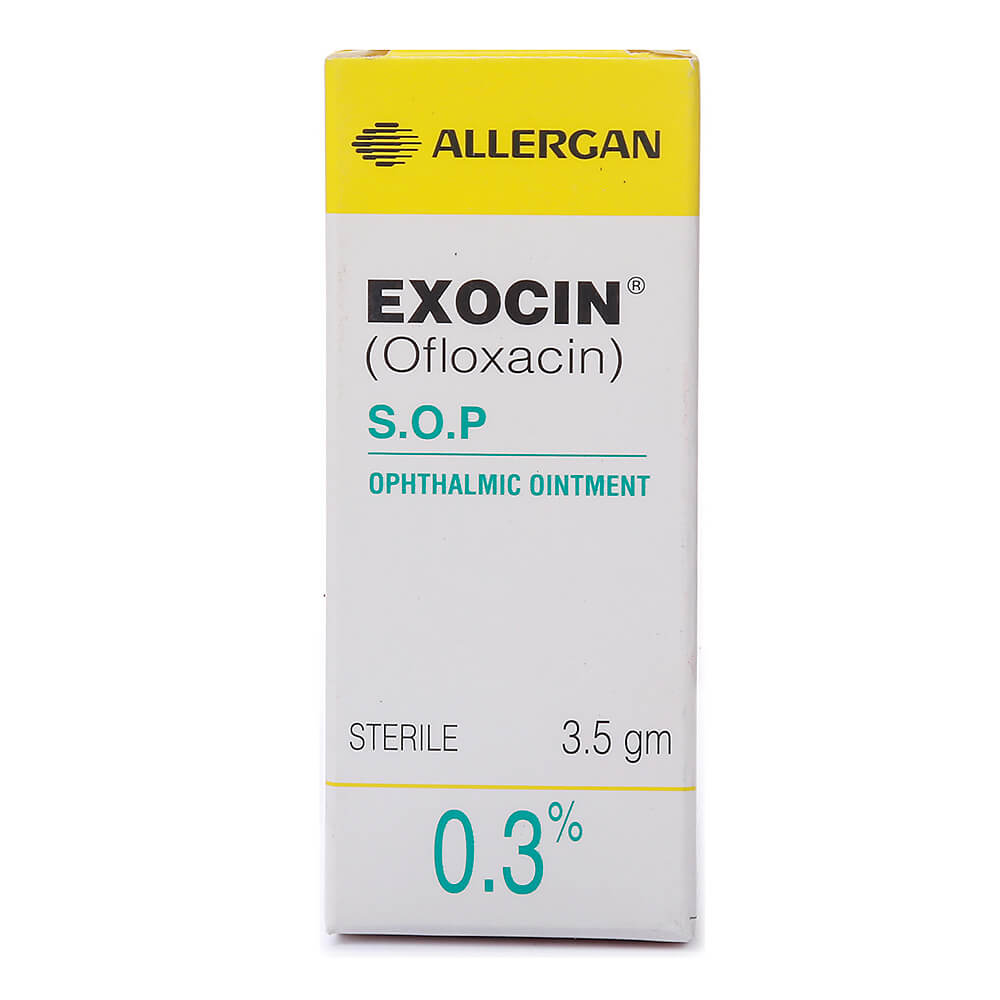 EXOCIN EYE OINT 3.5 GM 1 S