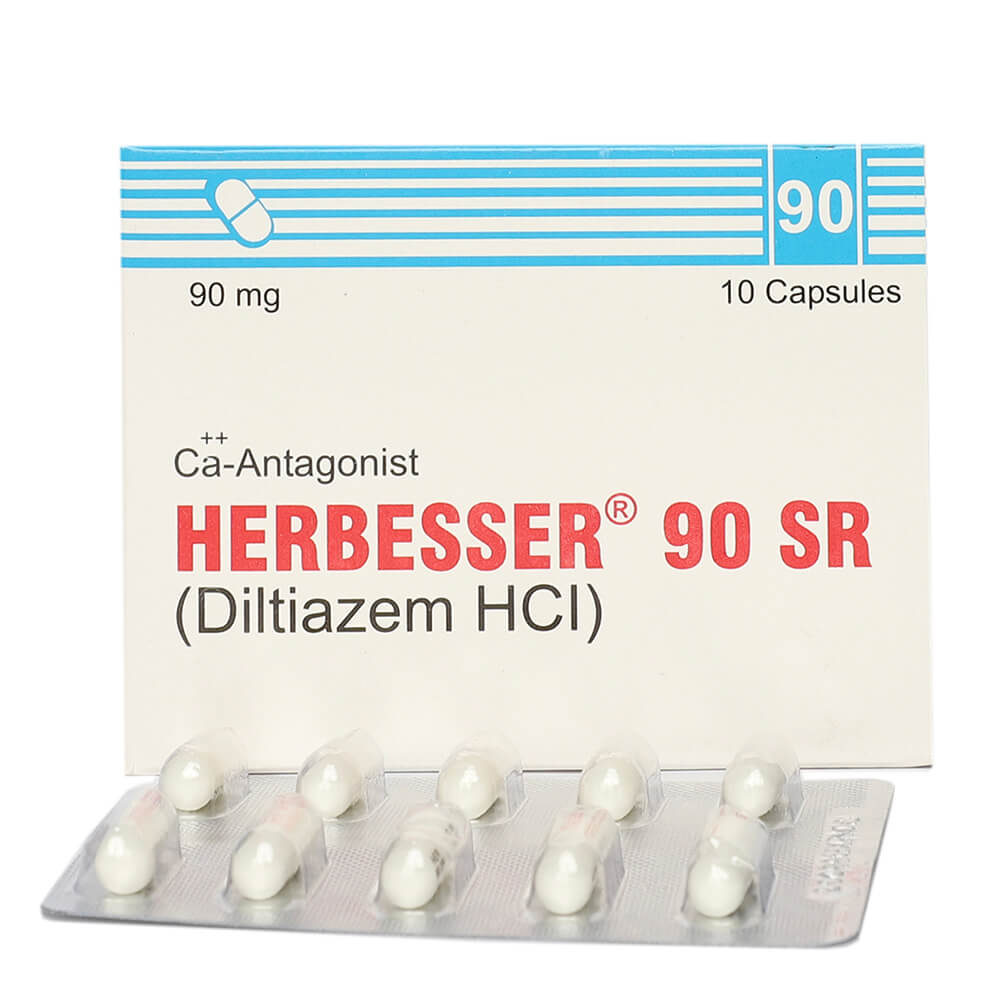 HERBESSER CAP SR 90 MG 10'S