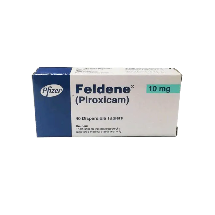 FELDENE DISPERSIBLE 10MG TAB 10x4 