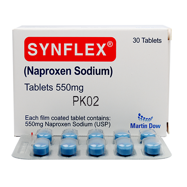 SYNFLEX 550MG TAB 10x3'S