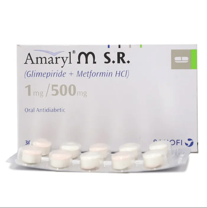 AMARYL MSR 1/500MG 10x3