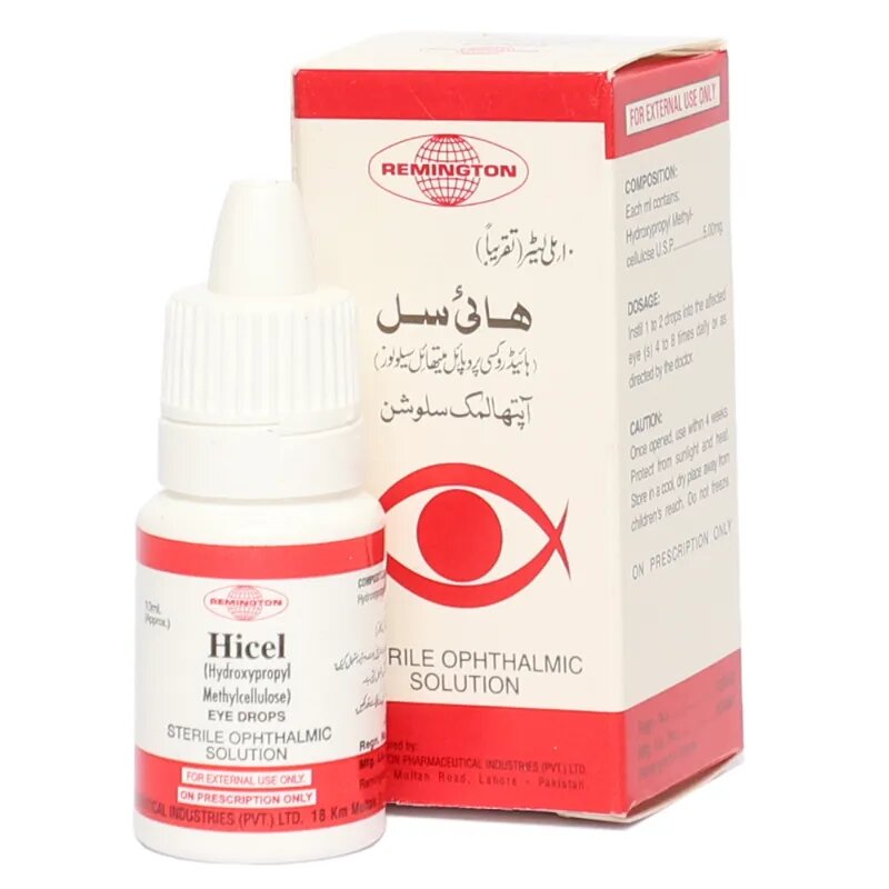 HICEL EYE DROP 10ML 1'S