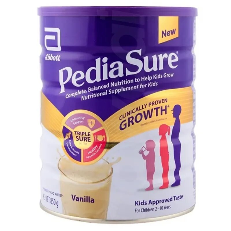 PEDIASURE VANILLA 850GM