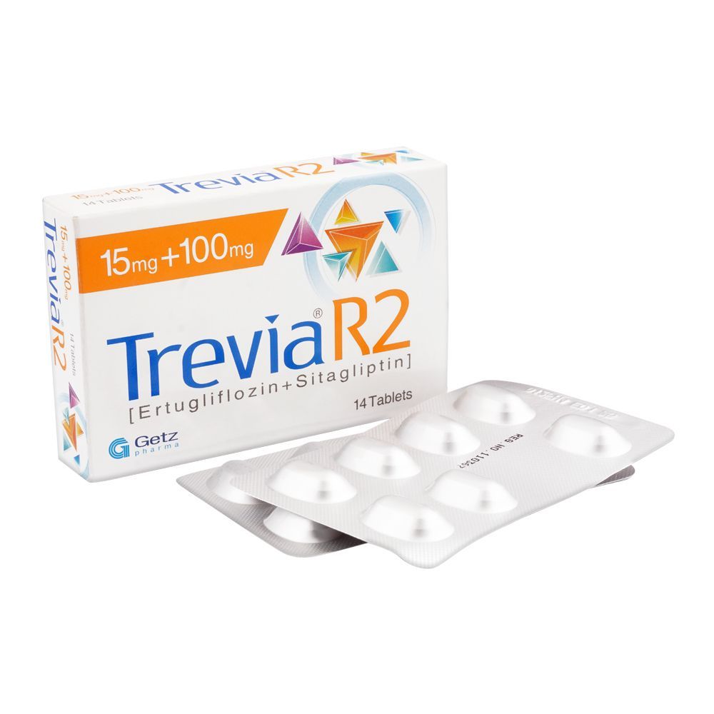 TREVIA R2 15MG+100MG TAB 14'S