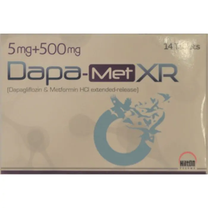 DAPA-MET XR 5MG+500MG 2x7