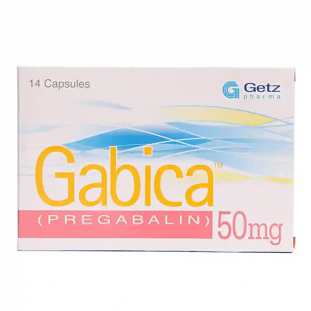 GABICA CAP 50MG 7x2